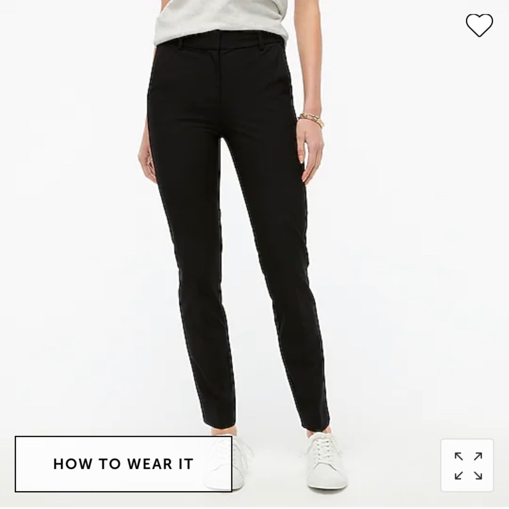 Full-length Ruby pant in stretch twill